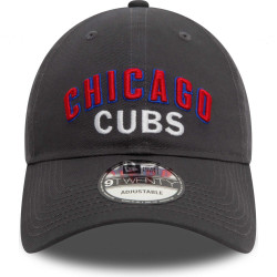 Šiltovka New Era 920 Chicago Cubs MLB Wordmark Dark Grey 9TWENTY Adjustable Cap tmavošedá