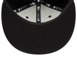 New Era NBA LA Lakers Team Infill Logo Black 9FIFTY Snapback Cap Black