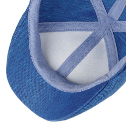 Stetson Texas Linen Herringbone blue herringbone