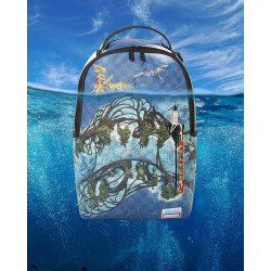 Sprayground Avatar Shark Island Lagoon Sea Backpack Blue