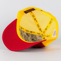 Von Dutch Originals Trucker Boston Oval Patch Cot/Twi Red/Yellow