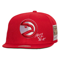 Mitchell & Ness Jersey Love Snapback Hwc Atlanta Hawks Red