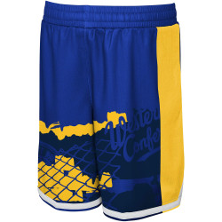 OUTER STUFF NBA FADE AWAY BALLER SHORT GOLDEN STATE WARRIORS Blue