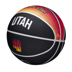 Wilson NBA Team City Collector Basketball Utah Jazz - Navy (sz. 7)