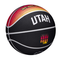 Wilson NBA Team City Collector Basketball Utah Jazz - Navy (sz. 7)