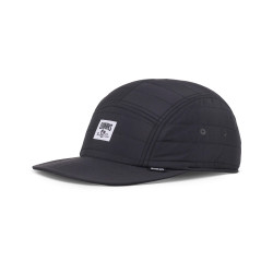 DJINN'S 5 Panel Flat Cap Puffy Nylon black
