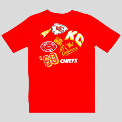 OUTER STUFF NFL STREET LEGENDS SS CTN TEE CHIEFS RED