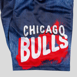 Outer Stuff Heating Up' Short Chicago Bulls Indigo