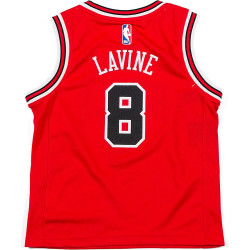 Nike Kids 0-7 Icon Replica Jersey Chicago Bulls - Lavine Zach Red (Pre Deti 4-7 Rokov)