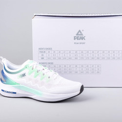 Bežecké tenisky PEAK Urban Jogging WHITE/FRESH GREEN