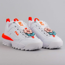 Fila DISRUPTOR FLOWER wmn White-Fiery Coral