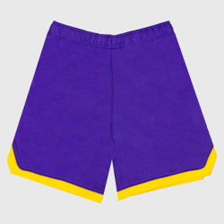 Detské šortky Outerstuff NBA Sensational Score Fleece Short Los Angeles Lakers fialové