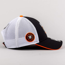 Fanatics NHL Draft Cap Anaheim Ducks Authentic Pro Draft Structured Trucker-Podium Black/White