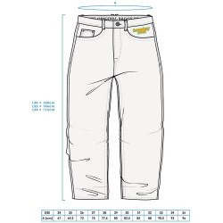 Homeboy x-tra MONSTER Denim Washed Blue