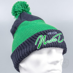 47 Brand Notre Dame Standalon Navy Hustle Knit Cuff Black/Green