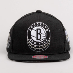 Mitchell & Ness NBA Drop It Snapback Brooklyn Nets Black