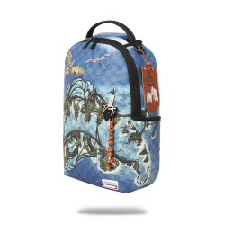 Sprayground Avatar Shark Island Lagoon Sea Backpack Blue