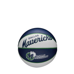 Wilson NBA Team Retro Mini Basketball Dallas Mavs (sz. 3)
