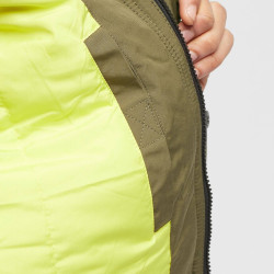 Sean John Script Logo Multifunctional Jacket olive/bright yellow