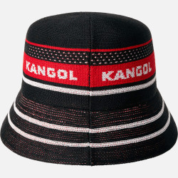 Klobúk KANGOL® TROPIC GAME STRIPE LAHINCH čierny