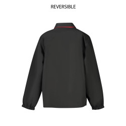 Detská obojstranná bunda JORDAN Coach Jacket  čierno-červená