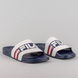 FILA Slipper OCEANO White-Fila Navy-Fila Red