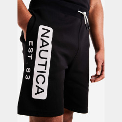 Nautica Hampton 7.5” Fleece Short Black