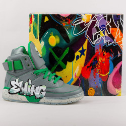 Ewing Athletics 33 HI x Cope Graffiti Artist moneument/green/ice