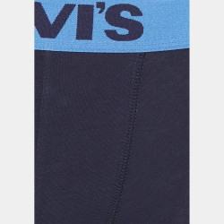 Levis Men Sprtswr Logo Boxer Brief 2P Blue Combo