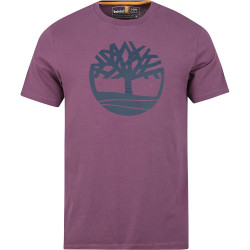 Timberland Kennebec River Tree Tee Eggplant