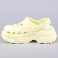 Dámske sandále PEAK Taichi Clogs Jolly WHITE LIGHT YELLOW