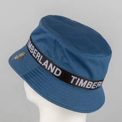 Timberland Bold Logo Bucket Hat Dark Denim