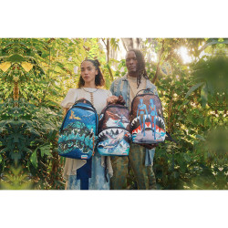 Sprayground Avatar Shark Island Lagoon Sea Backpack Blue