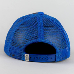 Von Dutch Originals Trucker Tampa Oval Patch Vd Aop Foam Black Aop/Blue