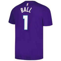 Jordan Boys Statement N&N Tee Hornets Lamelo Ball Purple