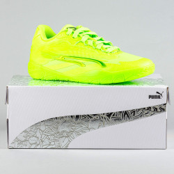 Basketbalové tenisky Puma wmns Stewie 3 Team Shoe Green Glare/Galactic Grey