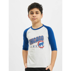 Detské tričko s dlhým rukávom '47 MLB Chicago Cubs Snapshot Super Rival biele