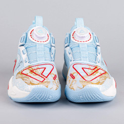 Detské basketbalové tenisky Peak Kids Basketball Shoes Big Triangle 2.0 Disc Lt.Blue