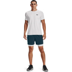 Under Armour Men's HeatGear® Armour Compression Shorts White / Black