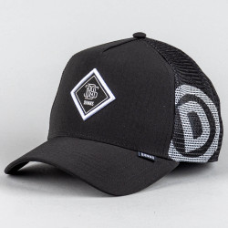 Šiltovka so sieťkou DJINN'S Trucker Cap HFT Big RipStop Black