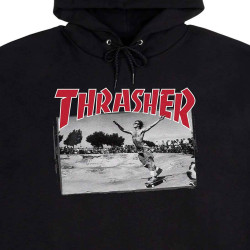 Thrasher Hoodie Jake Dish Black