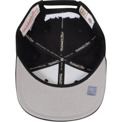 Mitchell & Ness Wool Solid Snapback Cleveland Cavaliers Black/White