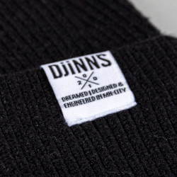 Čiapka DJINN'S Basic Beanie Wooly Knit Black