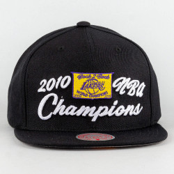 Mitchell & Ness NBA 10 NBA CHAMPS SNAPBACK HWC LOS ANGELES LAKERS Black