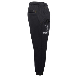 OUTER STUFF OFF COURT FLEECE KNIT JOGGER P LOS ANGELES LAKERS - LEBRON JAMES BLACK/WHITE