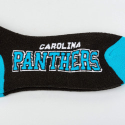FBF Originals NFL Graphic 4-Stripe Deuce Socks Carolina Panthers