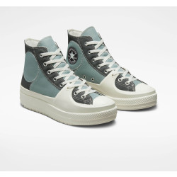 Convserse Chuck Taylor All Star Construct Colorblock Tidepool Grey/Cyber Grey