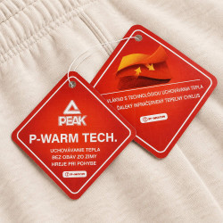 Dámske tepláky Peak LFN Knitted Fleece Pants - bledo hnedé