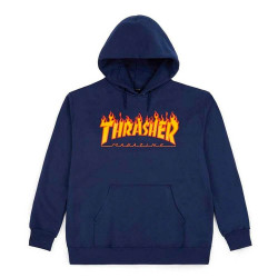 Thrasher Hoodie Inferno Navy