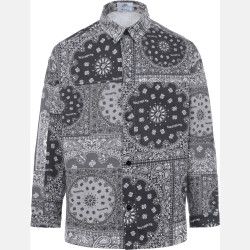 Sixth June Bandana Patchwork Jacket Black/White